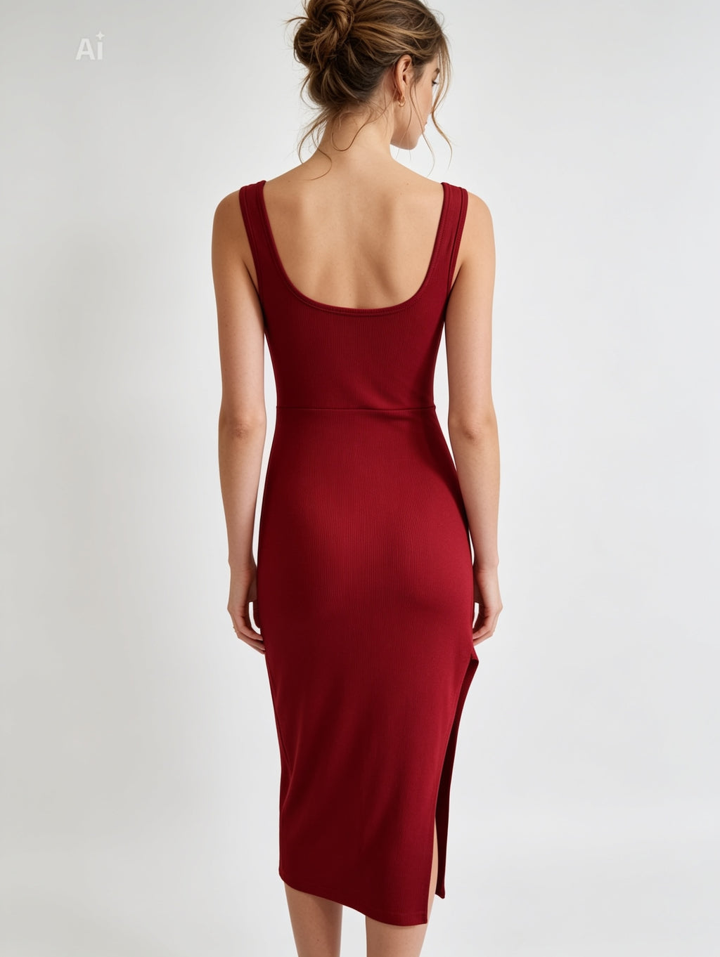 Abito lungo rosso